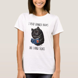 Camiseta Eu Li Livros Banidos E Eu Sei Coisas, Louis Wain