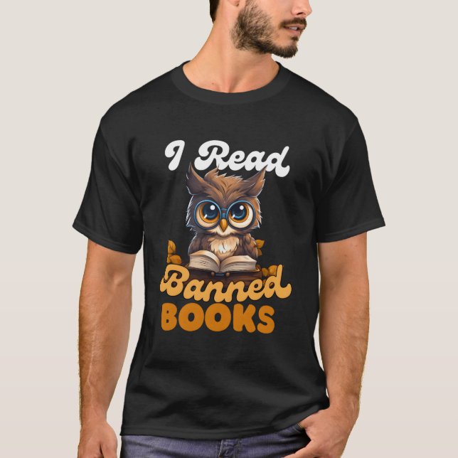 Camiseta Eu Li Livros Banidos Lover Bookworm Amor Banido Bo (Frente)