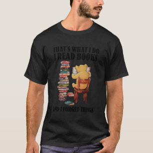 Camiseta Eu Li Livros E Esqueci As Coisas