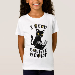 Camiseta Eu li livros proibidos Cat