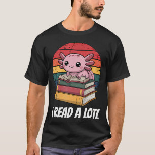 Camiseta Eu Li Muito Axolote