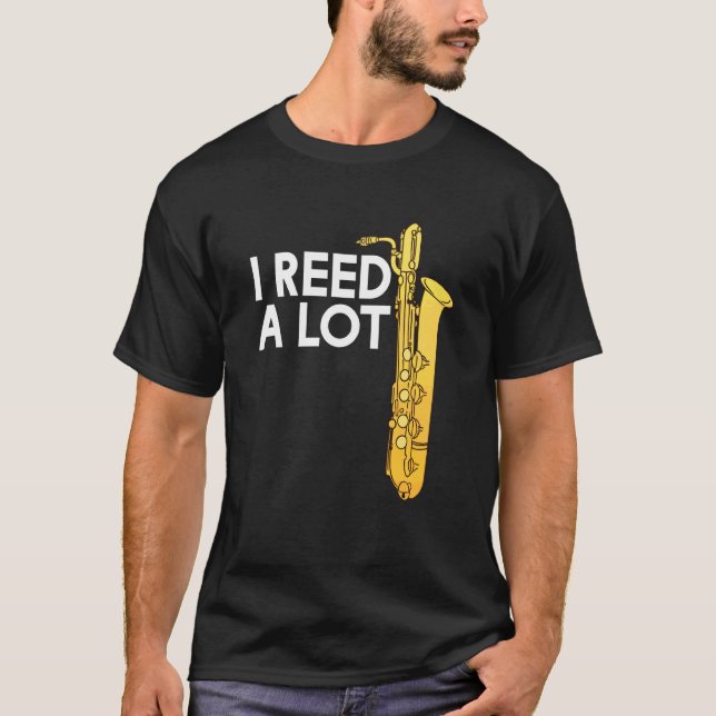 Camiseta Eu Li Muito Oboe Player Engraçado Oboso Música (Frente)