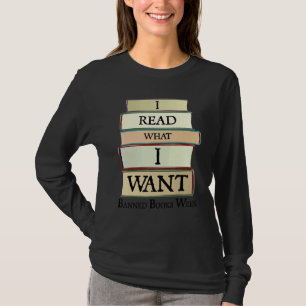 Camiseta Eu Li O Que Eu Quero Livros Banidos Livro Semanal