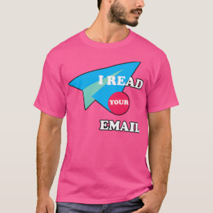 Camiseta Eu li o seu email