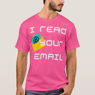 Camiseta Eu li o seu email 2