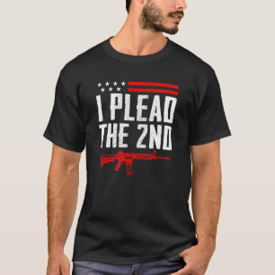 Camiseta Eu Lidero O segundo Emenda Pro Guns Ar15 Rifle