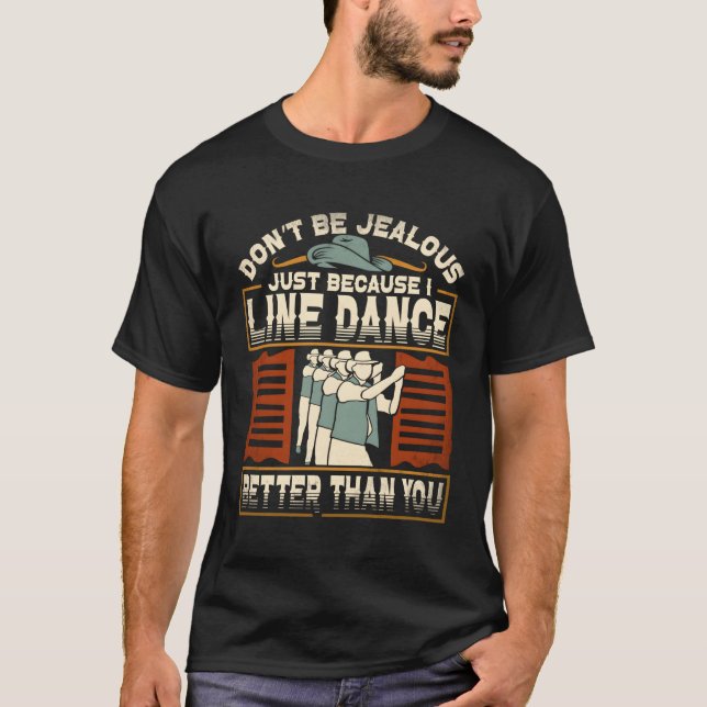 Camiseta Eu Ligo A Dança Melhor Do Que Você Lê Dançando (Frente)