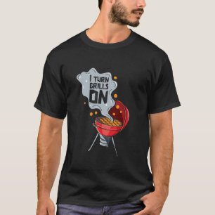 Camiseta Eu Ligo Churrasqueiras de Forma Engraçada Design d