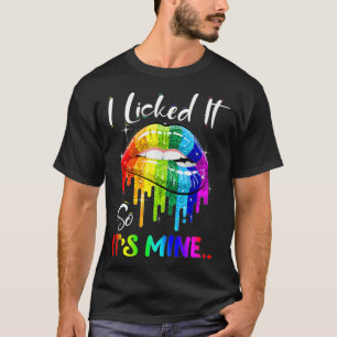 Camiseta Eu liguei para ser meu Orgulho gay de lésbica engr