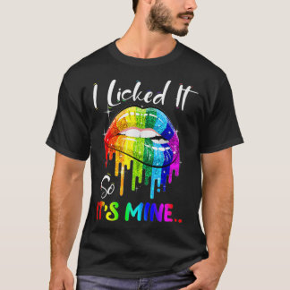 Camiseta Eu liguei para ser meu Orgulho gay de lésbica engr