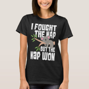 Camiseta Eu Lutava Com O Sono, Mas O Sono Ganhou.