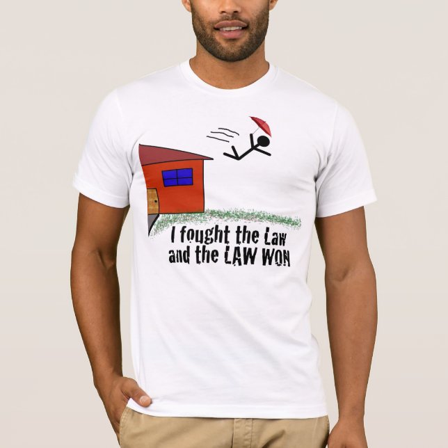 Camiseta Eu lutei a lei (Frente)