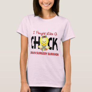 Camiseta Eu lutei como um sobrevivente da cirurgia de