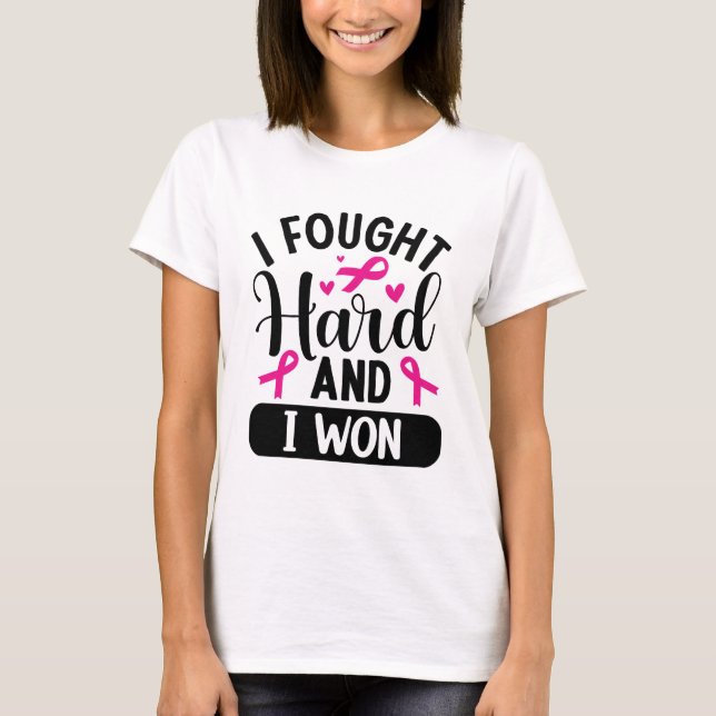 Camiseta Eu lutei duro (Frente)