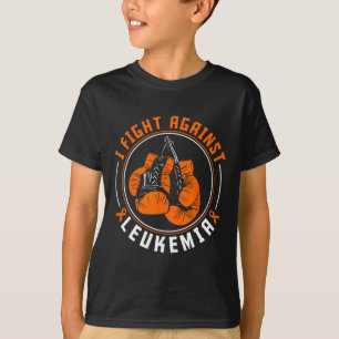 Camiseta Eu Luto Contra A Consciência Da Leucemia Apoio A L