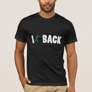 Camiseta EU LUTO PARA TRÁS o t-shirt