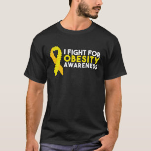 Camiseta Eu Luto Pela Consciência Da Obesidade