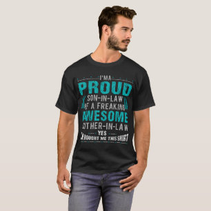 Camiseta Eu mãe Um Filho Orgulhoso Em Lei De Um Incrível 