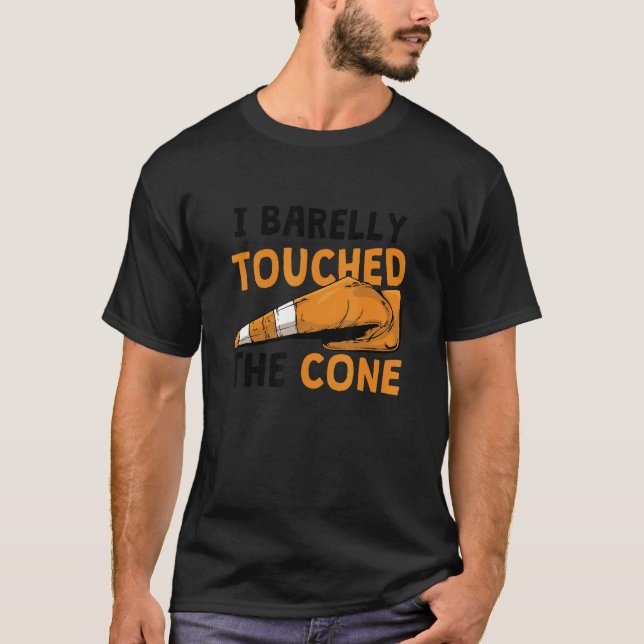 Camiseta Eu Mal Tocava A Autocruz Cone (Frente)