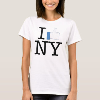 Camiseta Eu manuseio acima de NY