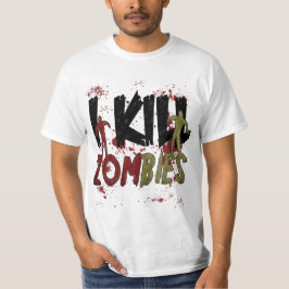 Camiseta Eu Matar Zombies