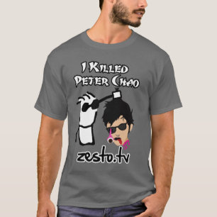 Camiseta Eu matei o t-shirt de Peter Chao