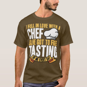 Camiseta Eu Me Apaixonei Por Um Chef, Então Ele Conseguiu L