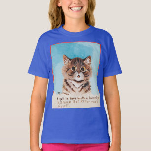 Camiseta Eu me apaixonei por um gatinho adorável (eu mesmo)
