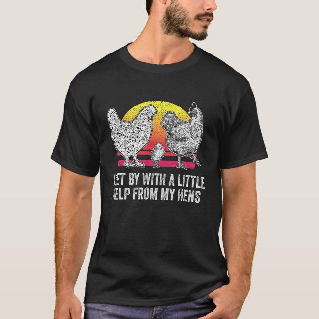 Camiseta Eu Me Dando Bem Com Um Pouco De Ajuda Das Minhas G (Frente)