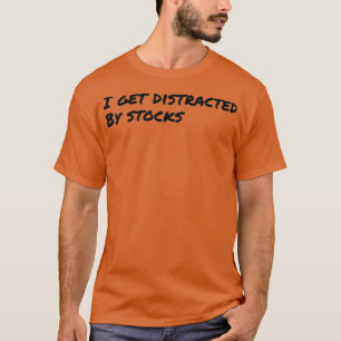 Camiseta Eu Me Distraio Por Stocks