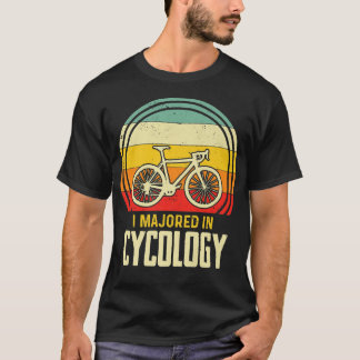 Camiseta Eu me formei em Cycology Mountain Bike Cyclist Rid