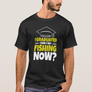 Camiseta Eu Me Formei Posso Ir Pescar Agora Pescador Formad