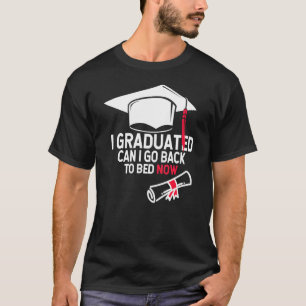 Camiseta Eu Me Formei Posso Voltar Para A Cama Agora Engraç