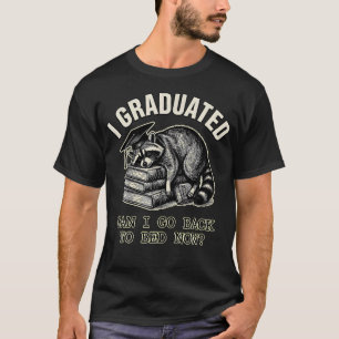 Camiseta Eu Me Formei Posso Voltar Para a Cama Agora Engraç