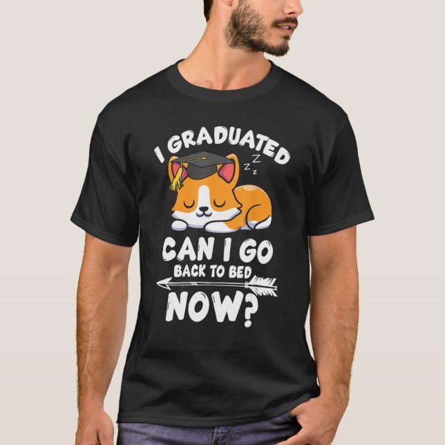 Camiseta Eu Me Formei Posso Voltar Para A Cama Agora Excele (Frente)