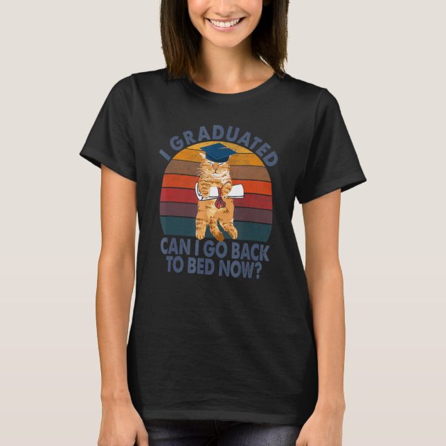 Camiseta Eu Me Formei Posso Voltar Para A Cama Agora Forman (Frente)