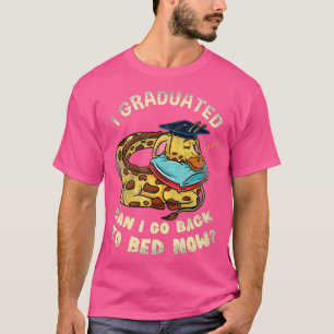 Camiseta Eu Me Formei Posso Voltar Para A Cama Agora Giraff