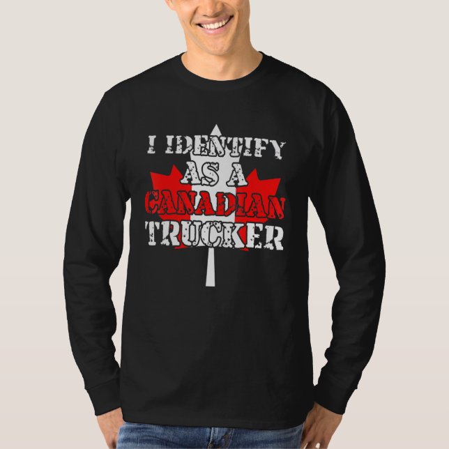 Camiseta Eu Me Identifico Como Um Comboio Da Liberdade De C (Frente)