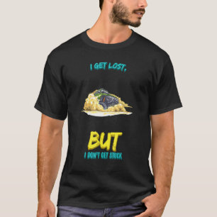 Camiseta Eu me perco, mas não me divirto com humor