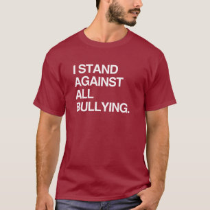CAMISETA EU ME POSICIONO CONTRA TODO TIPO DE BULLYING