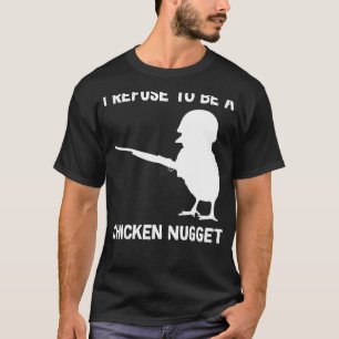 Camiseta Eu me recuso a ser um noivo de frango
