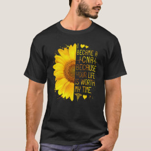 Camiseta Eu me tornei um cna porque sua vida vale meu tempo