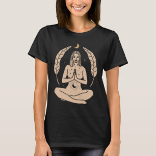 Camiseta Eu Medito Porque Assassinato é Errado (Yoga engraç