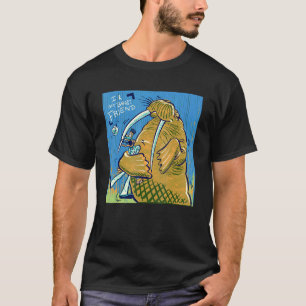 Camiseta Eu & Meu Amigo Fera Morsa Para Mulheres  Crianças 