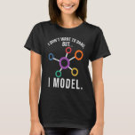 Camiseta Eu Modelo Data Science Coding Humor<br><div class="desc">Eu Modelo Data Science Humor Coding.</div>