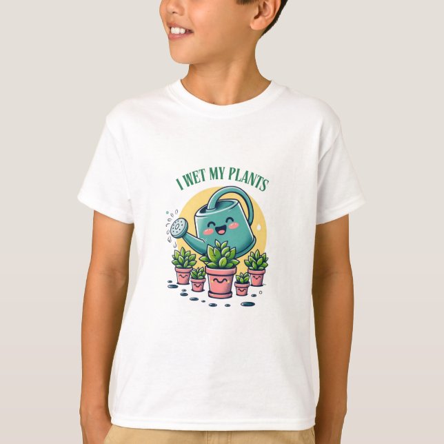 Camiseta Eu Molhei Meu Design Humorístico Com Echeveri (Frente)