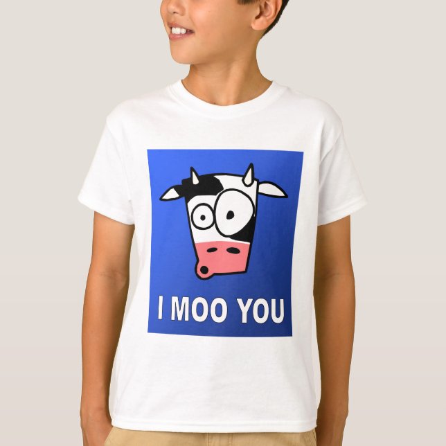 Camiseta Eu MOO você acobardo o tshirt da classe (Frente)