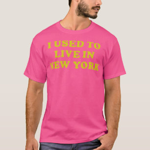 Camiseta Eu Morava Em Nova York