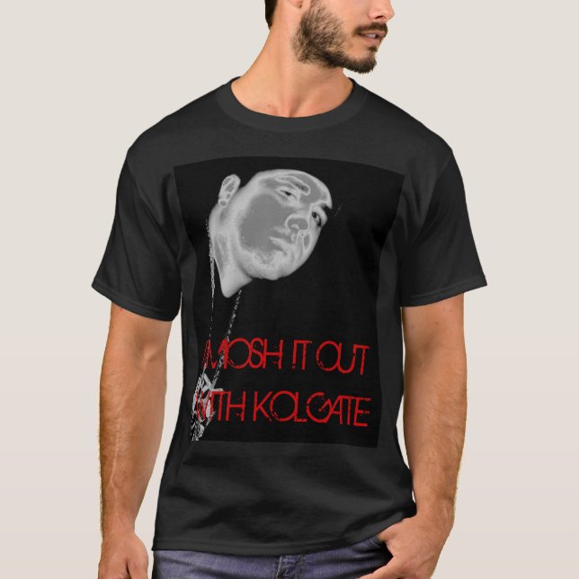 Camiseta Eu Mosh ele para fora imagem (Frente)