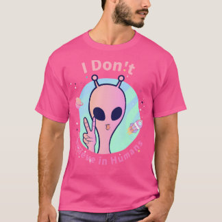 Camiseta Eu Não Acredito Em Humanos